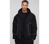 Tall - Parka matelassée à surpiqûres homme - noir - XL, noir