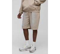 Tall - Short large délavé en jersey homme - pierre - 2XL, pierre