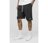 Tall - Short large en jersey à broderie - Ofcl homme - noir - 2XL, noir