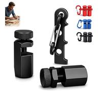 Tall Stair Gauges For Framing Square - Hexagonal Stable Lock,Framing Jig For A Circular Saw,with Holder Carabiner Jig Speed Square Fence Stops Guide Tools(B)