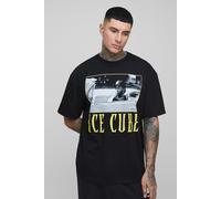 Tall - T-shirt oversize à imprimé Ice Cube homme - noir - M, noir