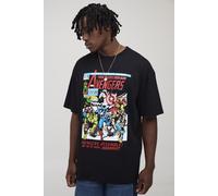 Tall - T-shirt oversize à imprimé Marvel Avengers homme - noir - 2XL, noir