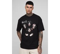 Tall - T-shirt oversize à imprimé Queen homme - noir - M, noir