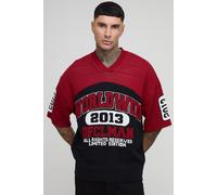 Tall - Top de hockey en maille homme - noir - 2XL, noir