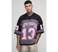 Tall - Top de hockey universitaire à manches courtes homme - noir - S, noir