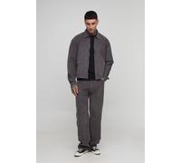 Tall Washed Cord Relaxed Boxy Worker Jacket homme - gris - XL, gris
