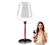 Tall Wine Glasses - 8×5.7×23.4cm Ergonomic Crystal Goblet Set | Detachable Rolling Wine Holder | For Wedding Pool Cocktail Outdoor Enhance Your Drinking Experience With Our Glassware Designed