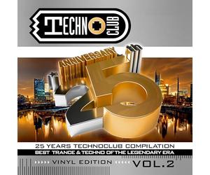 Talla 2XLC, Terry Bones, DJ Kalpa, Paul van Dyk feat Plumb, John O’Callaghan, Chakra, et plus - 25 Years Techno Club Compilation Vinyl Edit.Vol2 [Import]