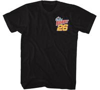 Talladega Nights Ricky Bobby Best There is Front & Back Print Mens Black Short Sleeve T Shirt Graphic Tee(Small)