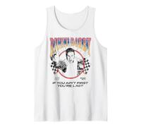 Talladega Nights Ricky Bobby Outline Checkered Flags Movie Débardeur