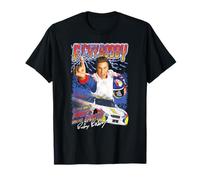 Talladega Nights Ricky Bobby Retro Lightning Collage Movie T-Shirt