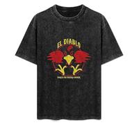 Talladega Nights Talladega Nights El Diablo Vintage Short Sleeve Men Women T-Shirts Washed Cotton Size XXL