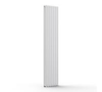 Tallheo 41 x 180 cm radiateur sèche-serviettes tubulaire 691 W eau chaude 1/2