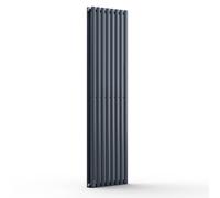 Tallheo 47 x 160 cm radiateur sèche-serviettes tubulaire 1472 W eau chaude 1/2