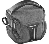 Tallinn Sacoche pour Appareil Photo Anthracite Taille S Sac pour Appareil Photo avec bandoulière rembourrée,séparateurs et Housse de Protection Contre la Pluie,Portable comme Sac à