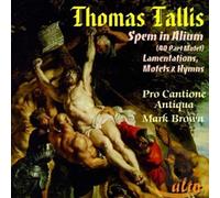 Tallis: Spem in Alium; Lamentations; Motets & Hymns [Audio CD] NEUF