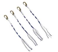 Tallit Lot de 4/8 pompons décoratifs faits à la main pour cérémonies juives et rituels messianiques, design durable pour châle