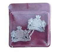 Tallit Pinces pour châle de prière pour homme Plaqué argent Lions de Juda