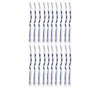 Tallit Pompons Ethniques Bleu et Blanc à Pompons pour Prière Châle Doux Confortable Accessoires pour Usage Quotidien Foulard Ethnique, Plat bleu et blanc, taille unique