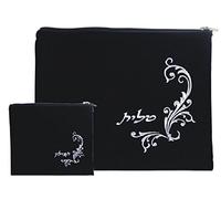TALLIT + TEFILLIN Lot de 2 sacs, châle juif Tefilin Tallis Bleu