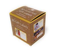 Tallon Christmas Collection Gold Foil Adhesive Etiquette (Lot de 100)