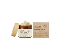 Tallow and Honey Balm,Beef Tallow Skincare Moisturizer for Face,Grass-Fed Beef Tallow Balm - Unscented Natural Tallow Face Cream Soft Smooth for Dry Skin