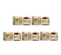 Tallow Balm Pure Lot de 5 baumes de soin bio pour la peau 100 % herbe et miel sauvage, baume au miel sauvage et au miel de bœuf, pour le visage et le corps