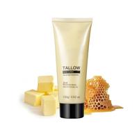 Tallow Body Lotion, Tallow Lotion Grass-Fed Beef Tallow for Skin, Face & Body, Organic Daily Tallow and Honey Face Moisturizer & Balm, Deep Nourishment for Dry, Cracked, Sensitive Skin, 100 g