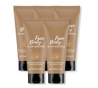 Tallow Sunscreen, Beef Tallow for Skin, Grass Fed Beef Tallow Sunscreen SPF 50, Non Greasy Water Resistant Organic Natural Unscented Formula for Sensitive Skin Summer Outdoor, Anti White Cast (5)