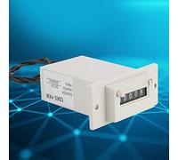 Tally Counter, CSK5-YKW 0-99999 Plage de Comptage de Compteur de Pouls électromagnétiques Counter Numérique pour Les Industries de l'huile, des Produits Chimiques et Textiles (DC12V)