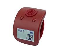 TallysClickers Compteur de chiffres à 9 canaux Affichage manuel Comptage manuel Minuteur de football Veilleuse Écran d'exercice miniature réglable en silicone Ceinture d'analyse du nombre d'avion