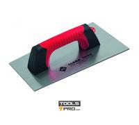 TALOCHE ACIER 30 cm. MRF RUBI, poignée Rubiflex - ACIER