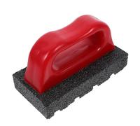 Taloche Beton Rouge ABS, Grattoir à Béton Manuel Concave à Poignée | Outil Non Motorisé, Poignée Rainurée Ergonomique, pour Mortier et Brique, Usage DIY, Finition