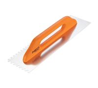 Taloche dentée 480x128mm, dents 8x8x8mm, manche bois 50-182