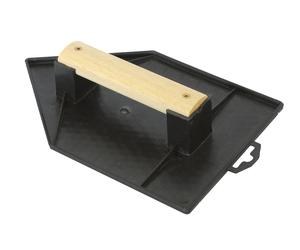 TALOCHE NOIRE POINTUE 18X27CM POIGNEE BOIS MONDELIN - 313132