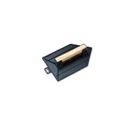 Taloche plastic choc noir manche bois 27x18 Vinmer