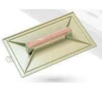 Taloche rectangulaire 44x15cm ABS manche bois - TALIAPLAST - TS2