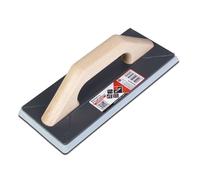 RUBI | Talochon Caoutchouc pour Joints Massif SUPERPRO | Manche en Bois Ergonomique | Idéale pour le Remplissage des Joints jusqu'à 3 mm de large | Base en Caoutchouc Blanc Résistante à l'abrasion