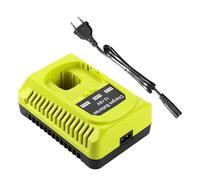 TALOEYH - Chargeur de batterie de rechange P117 compatible avec les batteries RYOBI 12 V-18 V Li-ion & NI-Mh/NI-Cd P108 RB18L50 RB18L25 RB18L40 RB18L15 RB18L13 P107
