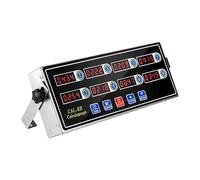 TALOEYH - Minuterie de cuisine commerciale à 8 canaux, minuterie de cuisine commerciale, minuterie de restaurant avec alarme puissante, minuterie de rappel de cuisson, LED, rappel de cuisine, pour