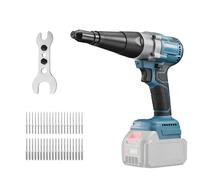 TALOEYH - Riveteuse Sans Fil Compatible avec 18V, 20,000N Pince à Rivets Sans Balais avec lumière LED, Pince Automatique à Rivets Électrique pour Rivets de 3,2/4,0/4,8 mm (Sans Batterie)