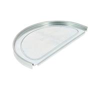Talon symétrique à gorge pour gouttière zinc 1/2 ronde 25