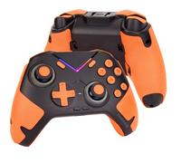 TALONGAMES Bande de poignées de manette compatible avec FLYDIGI Vader 4PRO/Vader 3PRO, antidérapante, absorbante et texturée (orange, version classique)