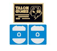 TALONGAMES Patins de souris super rapides de la série 3D compatibles avec Razer DeathAdder V4 Pro - En PTFE - Motif 3D - Faible friction - Mise à niveau des performances professionnelles