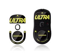 TALONGAMES Pieds de souris en verre ultra résistants à bords incurvés compatibles avec Logitech G Pro X Superlight 2 sans fil, semelle super lisse, rapide et durable