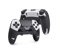 TALONGAMES Poignées de Manette compatibles avec PlayStation 5 DualSense Edge, antidérapantes, absorbantes de Transpiration, texturées, pour manettes PS5, Boutons, déclencheurs, D-Pad (Pro - Noir)