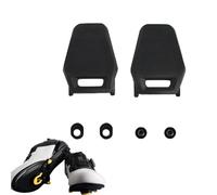 Talonnette de rechange antidérapante de 10 cm pour chaussures de cyclisme, inserts de réparation solides avec adhérence robuste pour vélo, entraînement en intérieur, trajet, course, atelier, voyage en