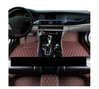 Talonnette Tapis De Sol De Voiture en Cuir Anti-salissure Intérieur pour Espace V 2016 2017 2018 2019 2020 2021 2022 7 Sièges Tapis(LHD Dark Brown)