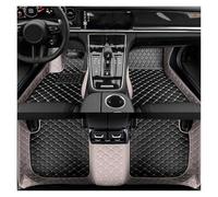 Talonnette Tapis de Sol en Similicuir PU pour Mercedes Classe E W213 2017-2020 Intérieur antidérapant et imperméable Tapis Voiture(Black Grey)