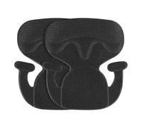 Talonnettes pour chaussures, inserts de doublure douce, coussin de soutien confortable, protections antidérapantes pour ampoules et frottements, 10 x 9 cm, ajustement amélioré pour chaussures amples